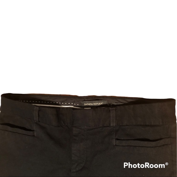 Banana Republic Sloan cropped black pants 4P - Picture 3 of 4